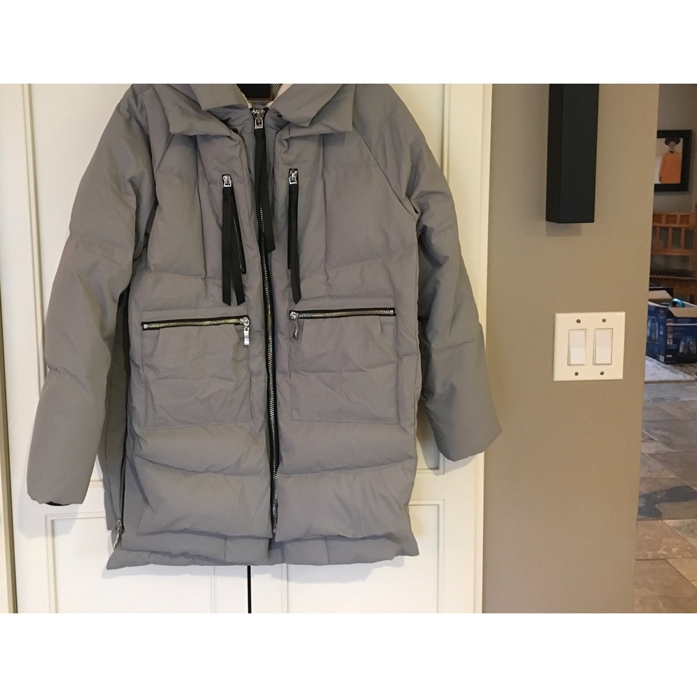Orolay Gull Grey women size M winter jacket